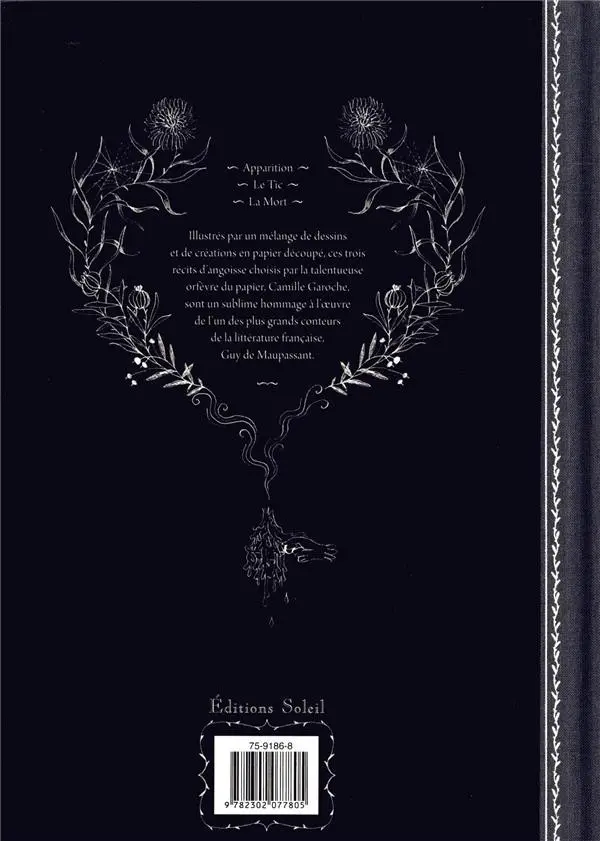 Verso de l'album Trois contes de fantômes