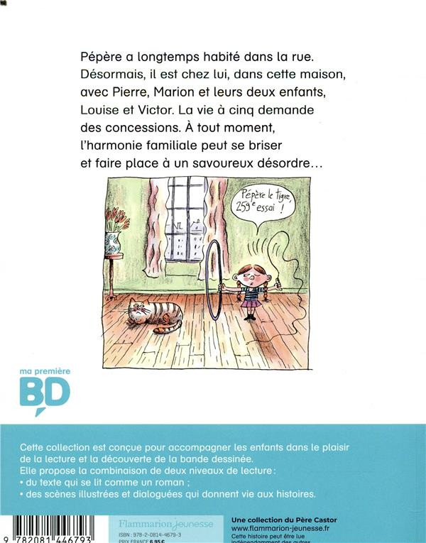 Verso de l'album Pépère le chat 2 Une famille au poil