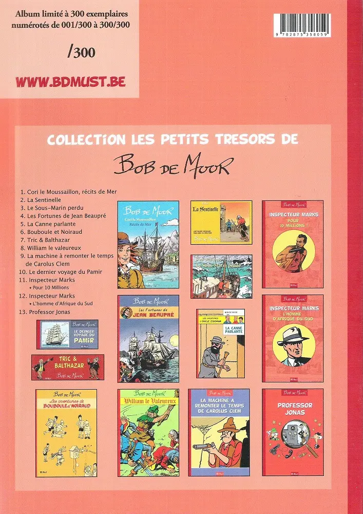 Verso de l'album Inspecteur Marks Tome 2 L'Homme d'Afrique du Sud