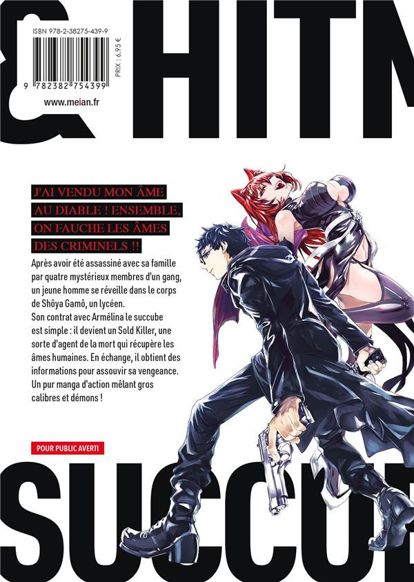 Verso de l'album Succubus & Hitman 1