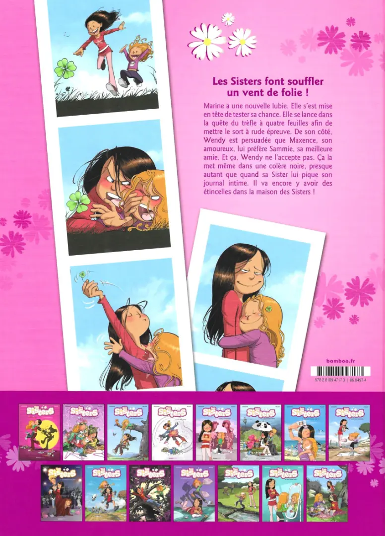 Verso de l'album Les Sisters Tome 13 Kro d'la chance !