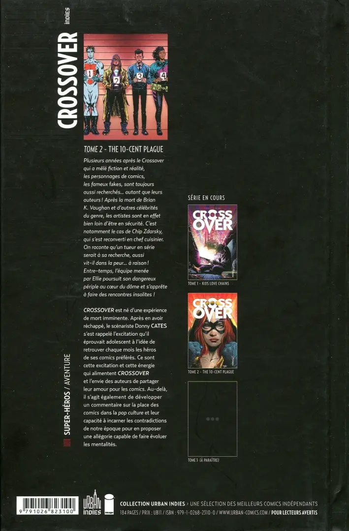 Verso de l'album Crossover 2 The 10-Cent Plague