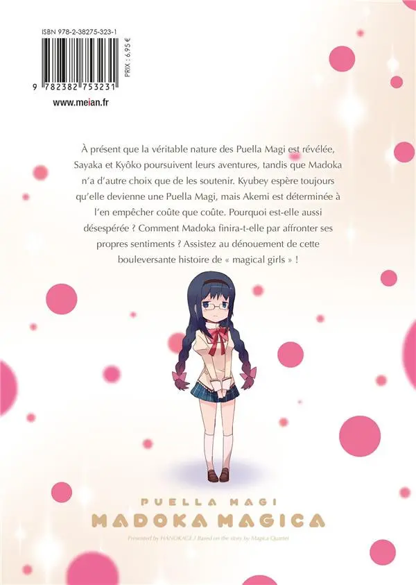 Verso de l'album Puella Magi Madoka Magica 3
