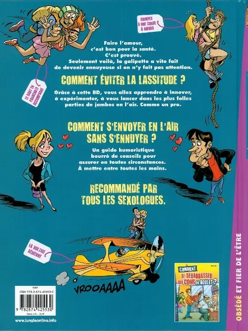 Verso de l'album Comment Tome 1 Comment s'envoyer en l'air sans s'ennuyer ?