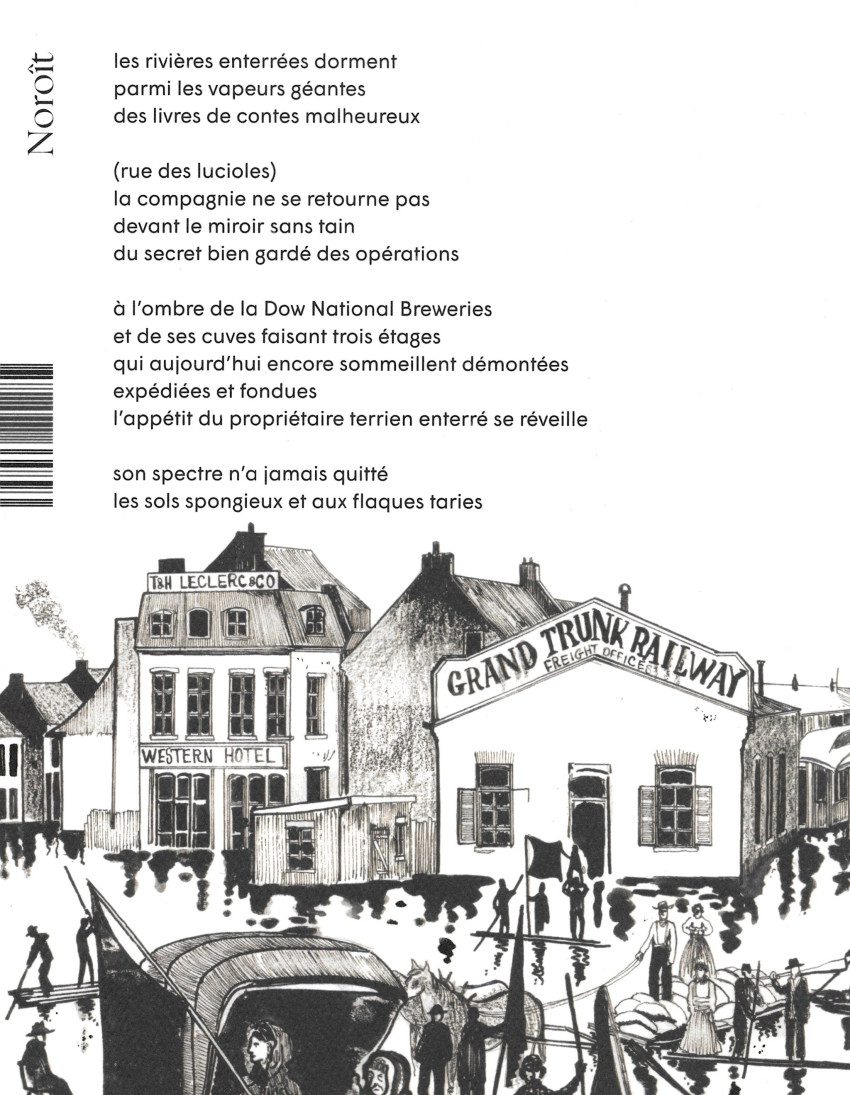 Verso de l'album Sous les eaux de Chaboillez