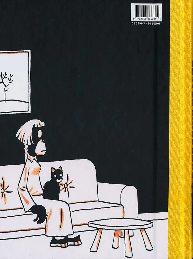 Verso de l'album Le Détective triste