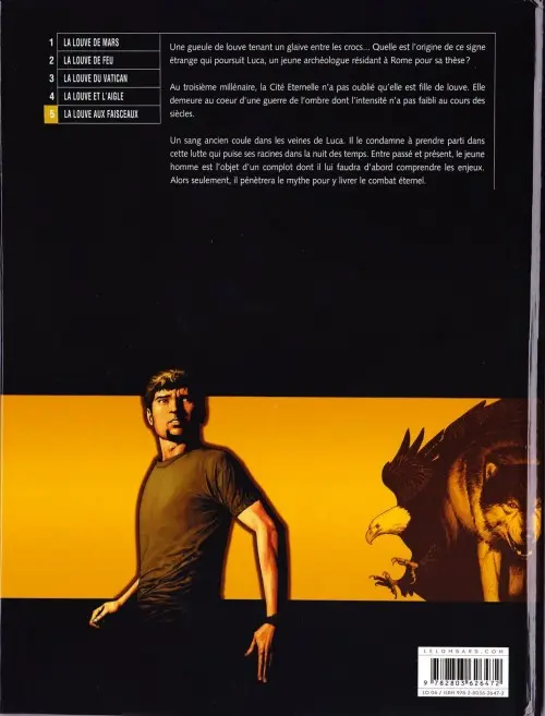 Verso de l'album Les Fils de la Louve Tome 5 La Louve aux faisceaux