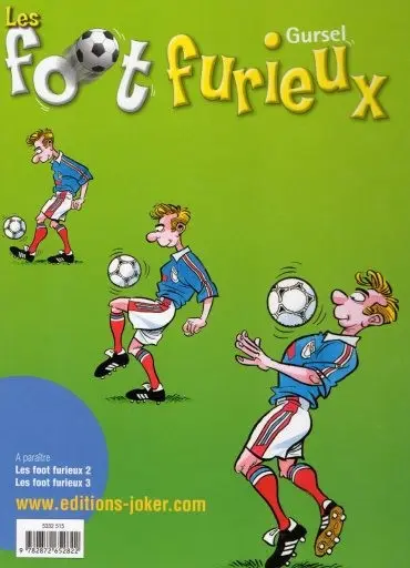 Verso de l'album Les Foot furieux Tome 1