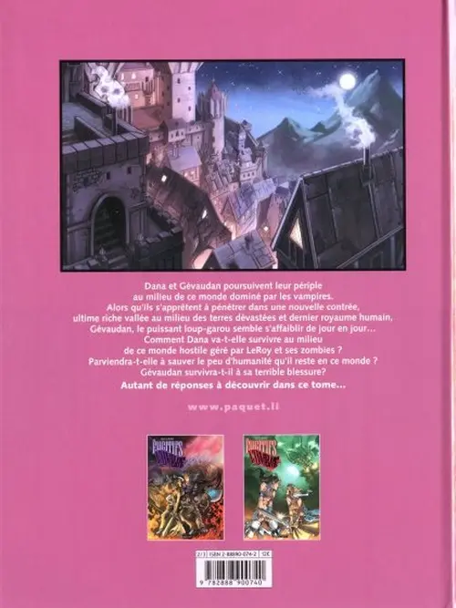 Verso de l'album Les Fugitifs de l'ombre Tome 2 Familles