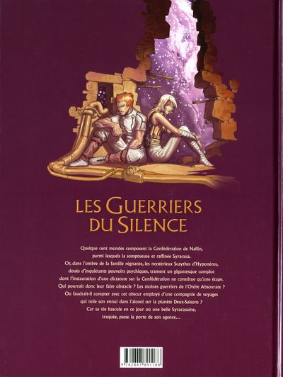 Verso de l'album Les Guerriers du silence Tome 1 Point rouge