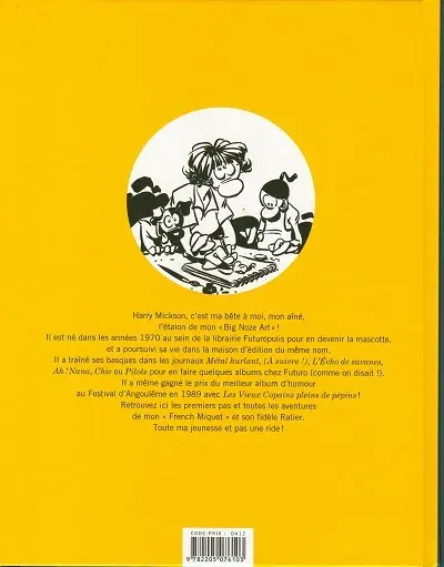 Verso de l'album Harry Mickson Harry Mickson et Co.