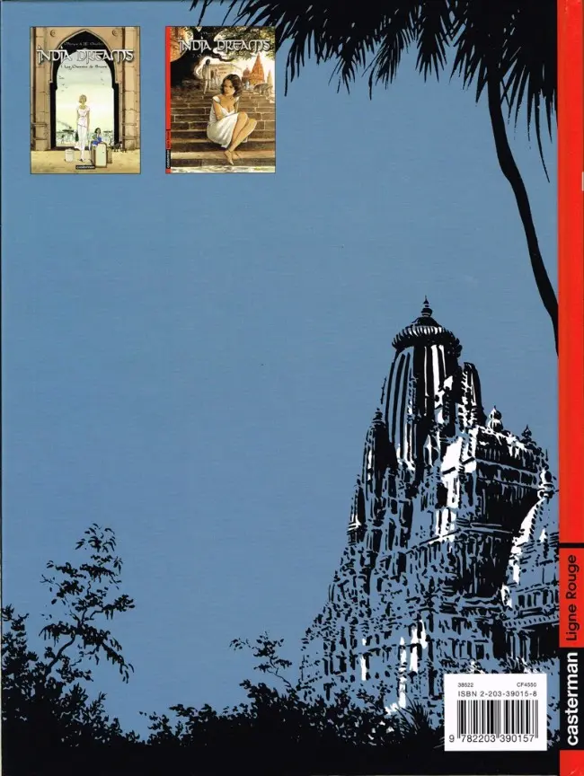 Verso de l'album India dreams Tome 2 Quand revient la mousson