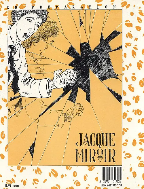 Verso de l'album Jacque Tiroir