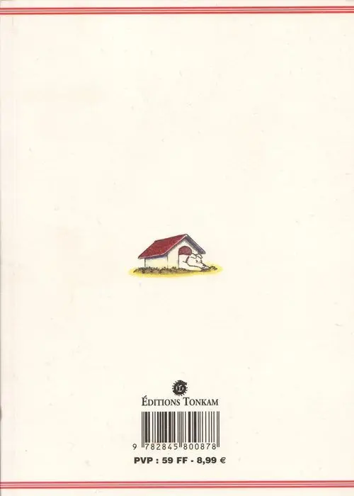 Verso de l'album Maison Ikkoku 1
