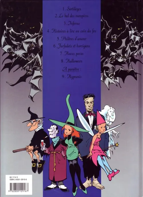 Verso de l'album Mélusine Tome 7 Hocus Pocus