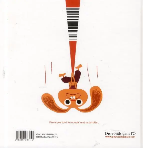 Verso de l'album Monsieur Lapin Tome 1 La carotte sauvage