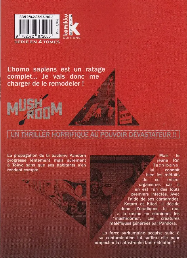 Verso de l'album Mushroom 3