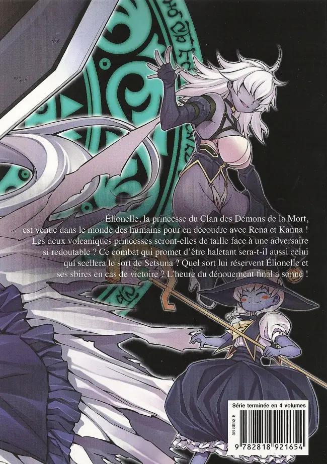 Verso de l'album Onihime Vs 4