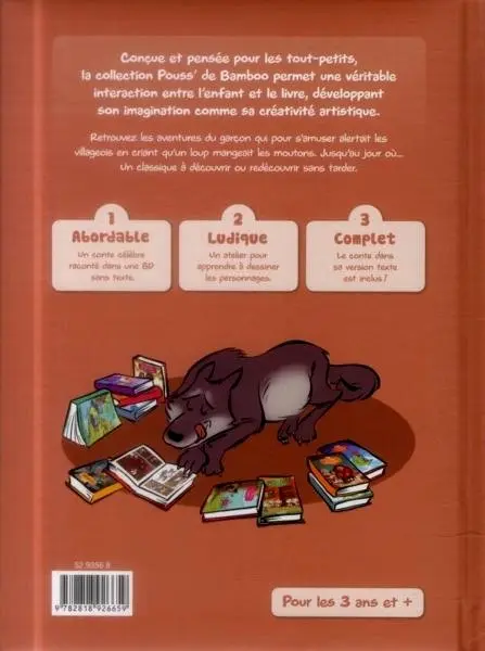 Verso de l'album Le Petit garçon qui criait au loup
