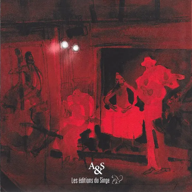 Verso de l'album Art & Sketch Serge Dehaes