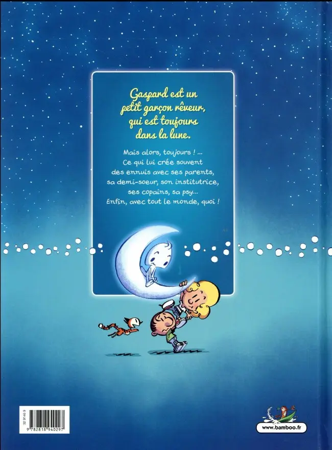 Verso de l'album Planète Gaspard Tome 1 L'ami imaginaire