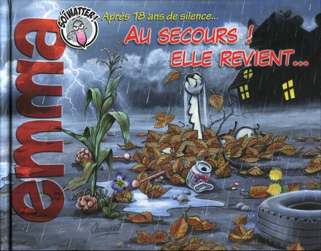 Couverture de l'album S'Emma - Emma la cigogne Tome 5 Au secours ! Elle revient...