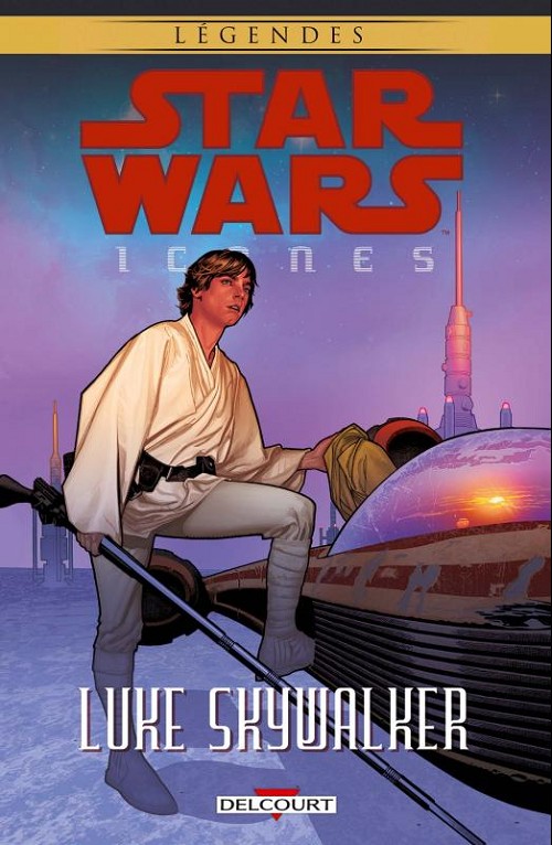 Couverture de l'album Star Wars - Icones Tome 3 Luke Skywalker