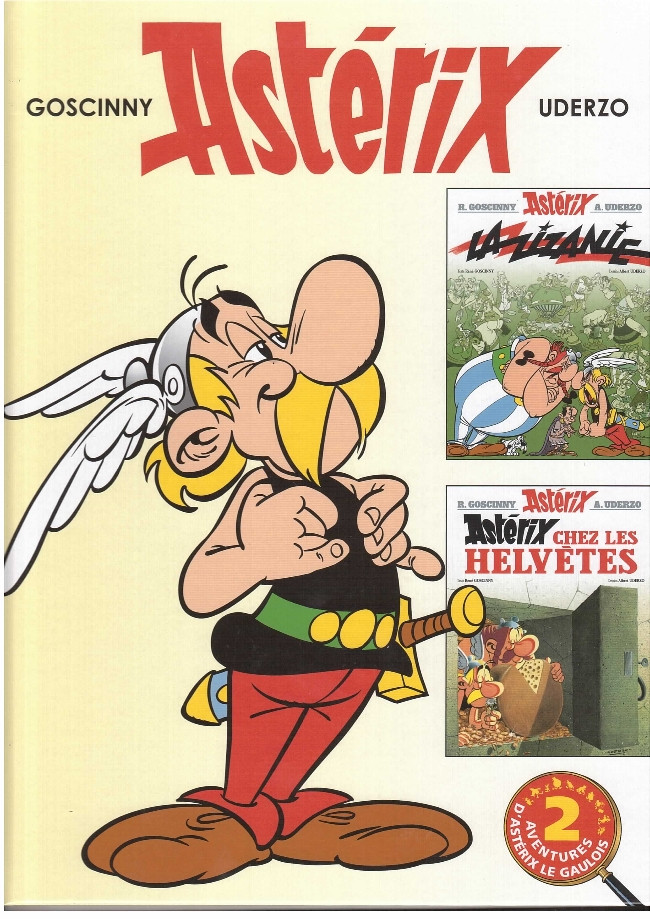 Couverture de l'album Astérix Tomes 15 et 16 La zizanie / Asterix chez les helvètes