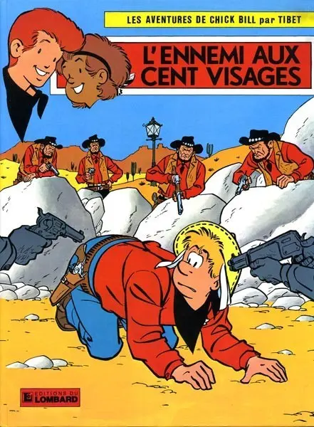 Couverture de l'album Chick Bill Tome 8 L'ennemi aux cent visages