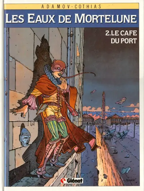 Couverture de l'album Les eaux de Mortelune Tome 2 Le café du port
