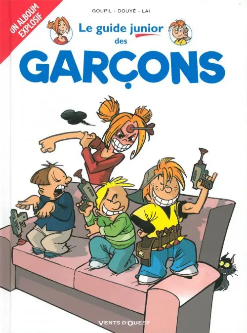 Couverture de l'album Les guides junior Tome 1 Le guide junior des garçons