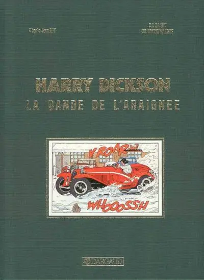 Couverture de l'album Harry Dickson Tome 1 La bande de l'araignée