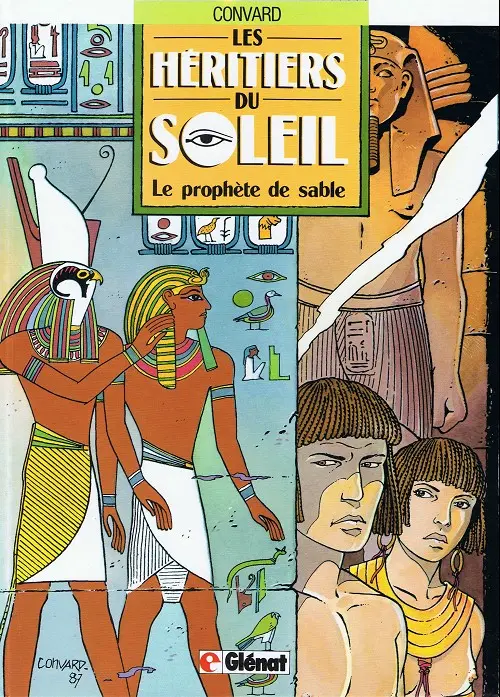 Couverture de l'album Les Héritiers du soleil Tome 2 Le prophète de sable