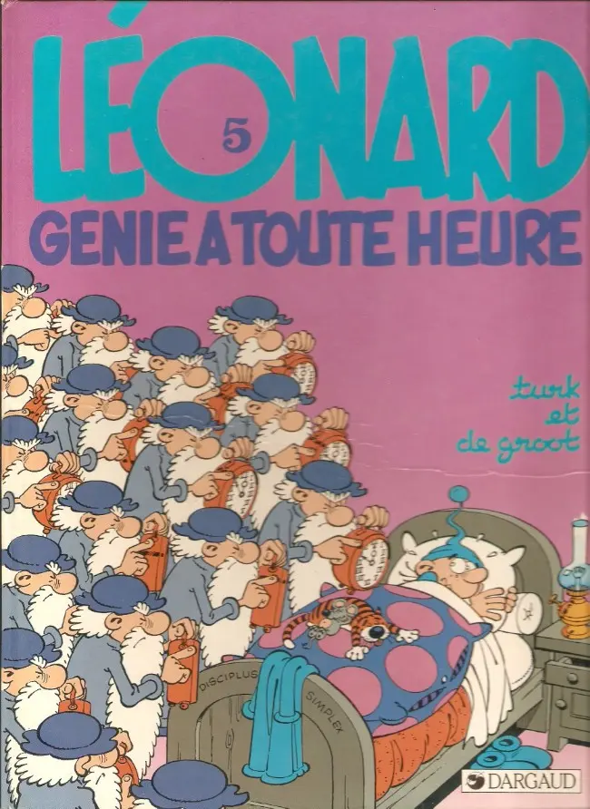 Couverture de l'album Léonard Tome 5 Génie à toute heure