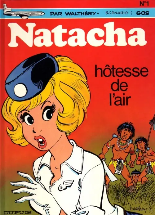 Couverture de l'album Natacha Tome 1 Hôtesse de l'air