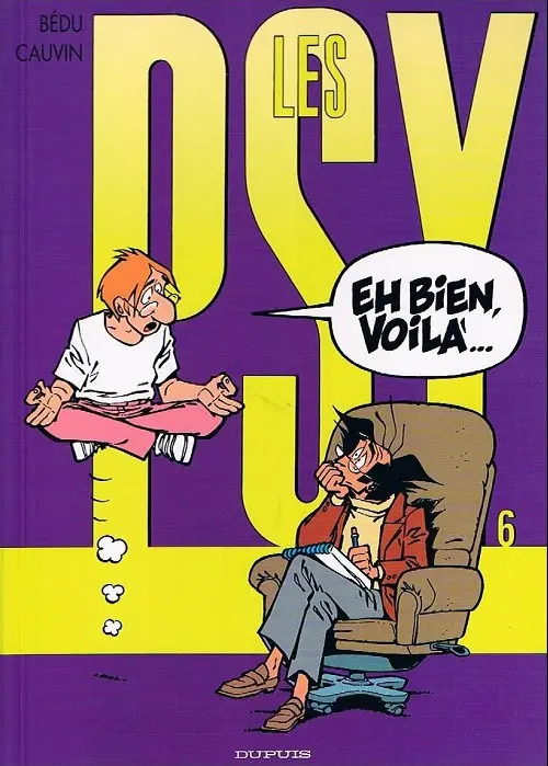 Couverture de l'album Les Psy Tome 6 Eh bien, voilà...