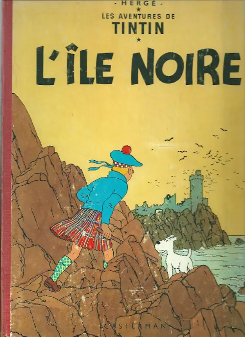 Couverture de l'album Tintin Tome 7 L'île noire