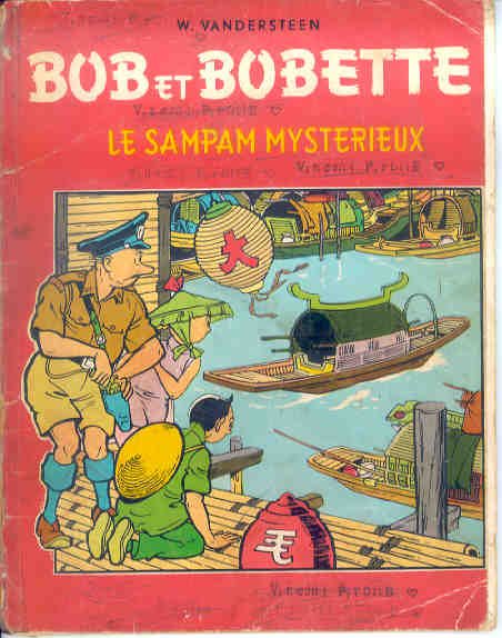 Couverture de l'album Bob et Bobette Tome 40 Le Sampam mystérieux