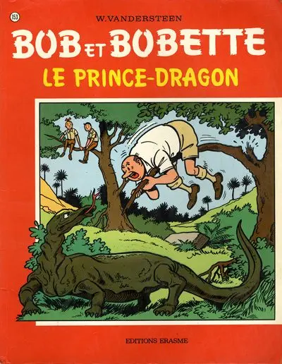 Couverture de l'album Bob et Bobette Tome 153 Le prince-dragon