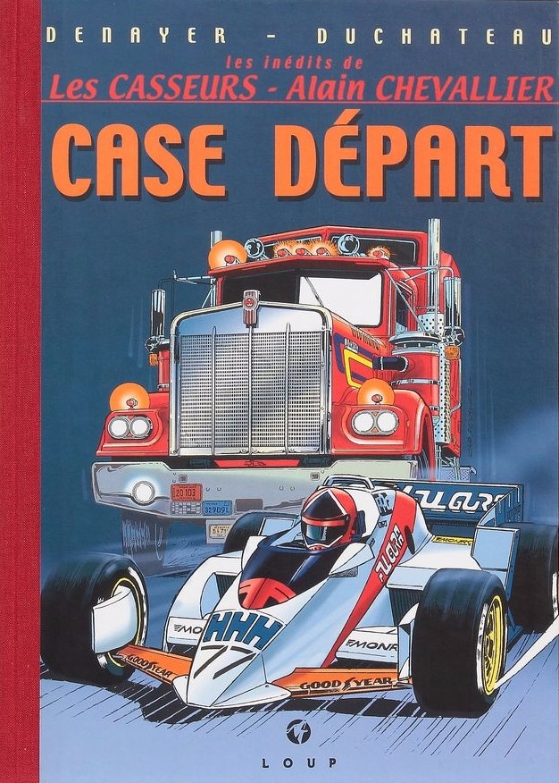 Couverture de l'album Les Inédits de Les Casseurs - Alain Chevallier Case départ