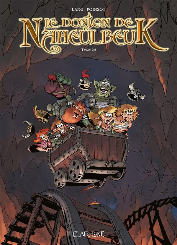 Couverture de l'album Le Donjon de Naheulbeuk Tome 24 Sixième saison, partie 6