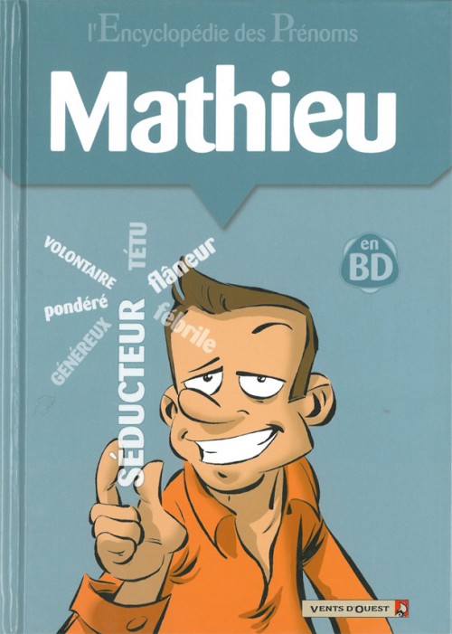 Couverture de l'album L'Encyclopédie des prénoms en BD Tome 24 Mathieu