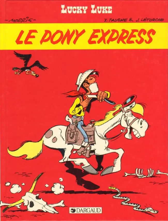 Couverture de l'album Lucky Luke Tome 59 Le Pony Express
