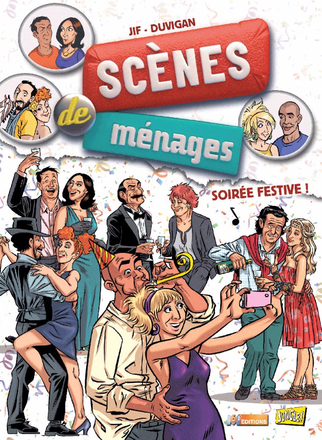 Couverture de l'album Scènes de ménages Tome 11 Soirée festive !