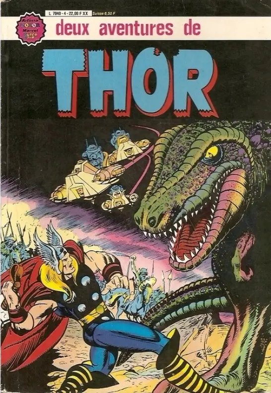 Couverture de l'album Thor le fils d'Odin Album N° 4