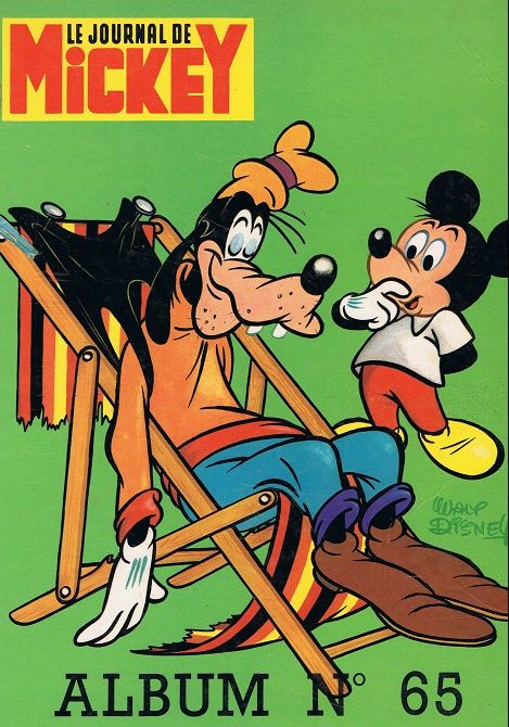 Couverture de l'album Le Journal de Mickey Album N° 65