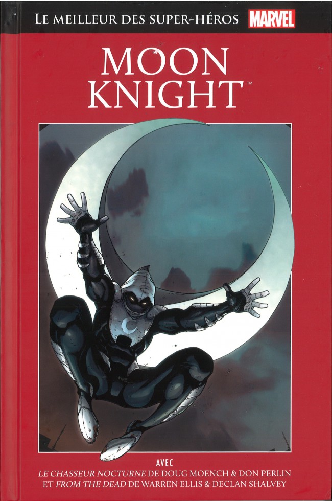 Couverture de l'album Le meilleur des Super-Héros Marvel Tome 43 Moon Knight
