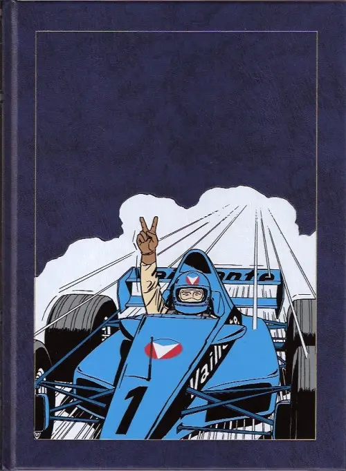 Couverture de l'album Michel Vaillant Volume 18 Hors-piste en Enfer / 24 heures sous influence / Dossier V2001 / Retour à Königsfeld