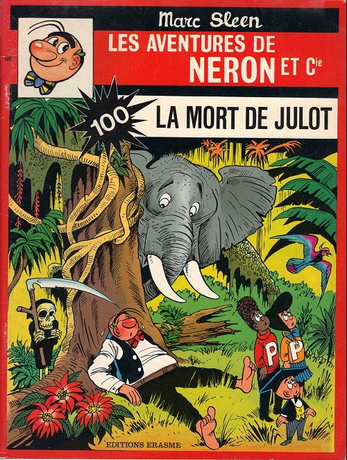 Couverture de l'album Les Aventures de Néron et Co Tome 100 La mort de Julot