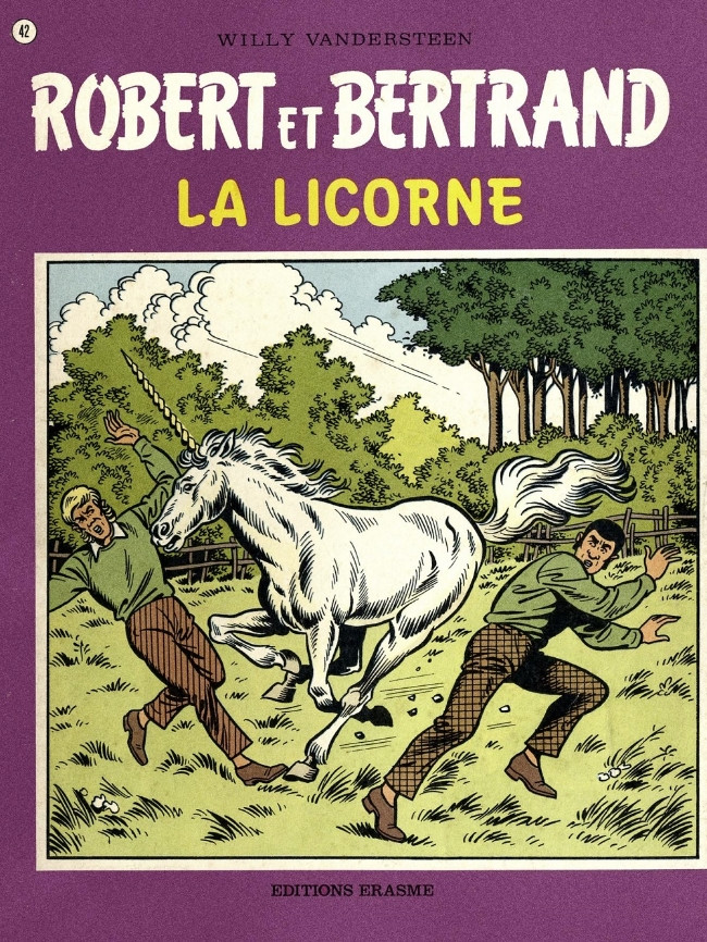 Couverture de l'album Robert et Bertrand Tome 42 La licorne